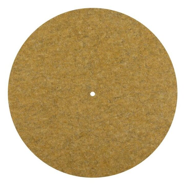 LA 1010408 GRIP! FLAT plstěné stínidlo Ø50cm x 0, 6cm, okrová - BIG WHITE (SLV)