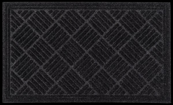 Multy home Rohožka CONTOURS 45 x 75 cm, antracit, vzor parkety MHEU5000010, 1 ks 5705.00.30