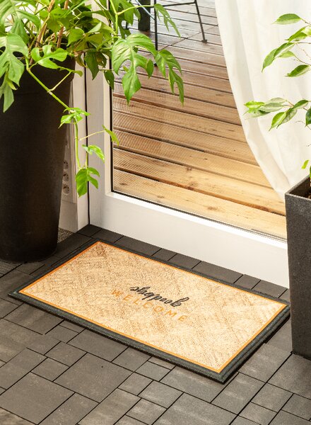 Multy home Rohožka LIMA Seagrass 45 x 75 cm, s potiskem MHEU5000259, 1 ks 5705.00.30