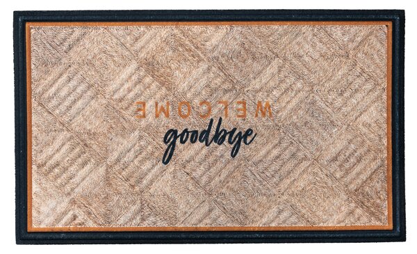 Multy home Rohožka LIMA Seagrass 45 x 75 cm, s potiskem MHEU5000259, 1 ks 5705.00.30