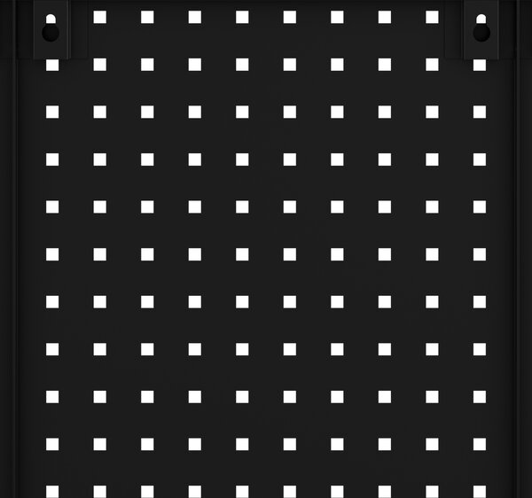 Kovová tabule na nářadí, černá, 1200x600x10 mm: PAULA All Black