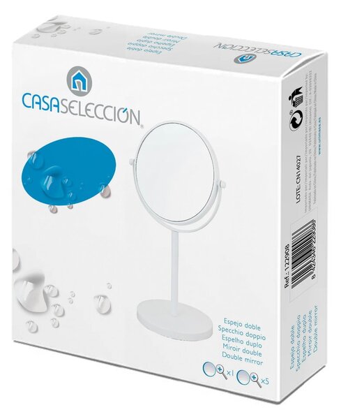 Kosmetické zvětšovací zrcadlo (5x) ø 17 cm – Casa Selección