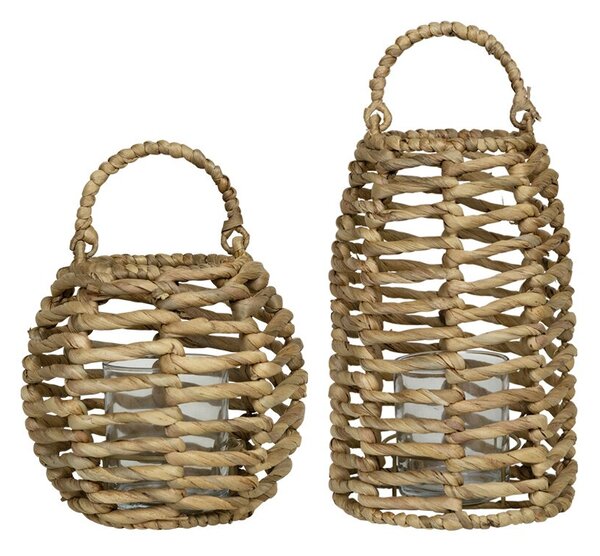 Lucerna z vodního hyacintu Luccia - 18*18*28cm - Mars & More