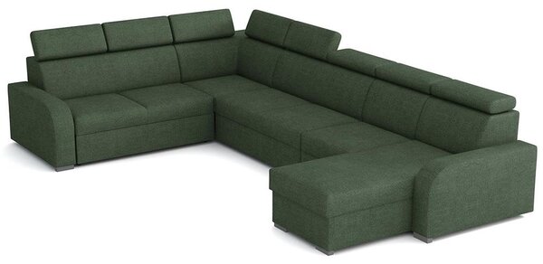 Sedací souprava OSLO U | 250x380x170 | rozkládací + 3x úložný prostor | VÝBĚR TKANIN