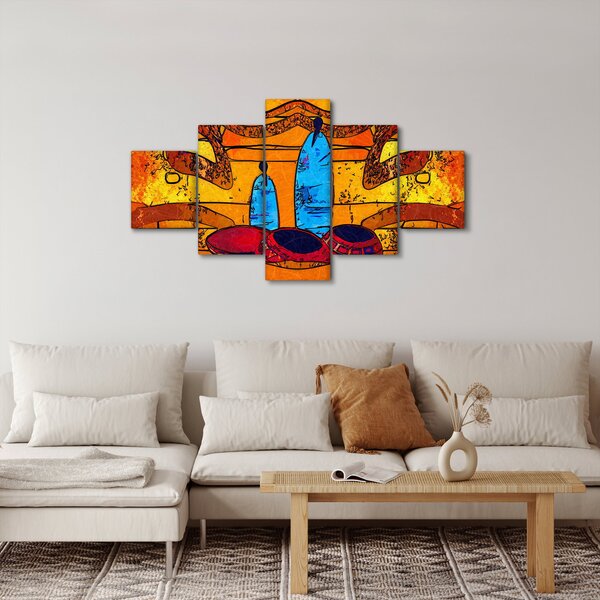 Obraz - Starověká malba (125x70 cm)