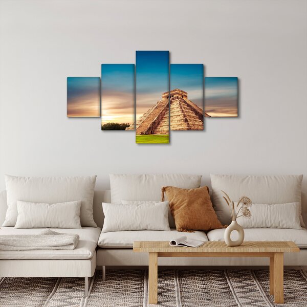 Obraz proslulé Mayské památky (125x70 cm)