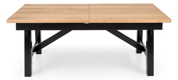 HALMAR Rozkládací jídelní stůl Fiesta 200/280 cm dub přírodní/černý