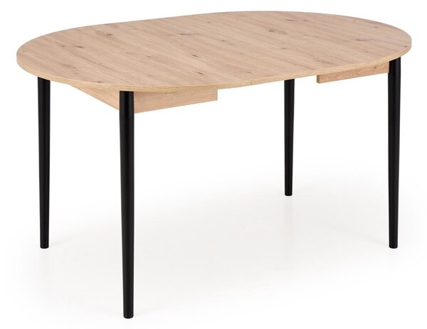 HALMAR Rozkládací jídelní stůl Pivot 102/141 cm dub artisan/černý buk