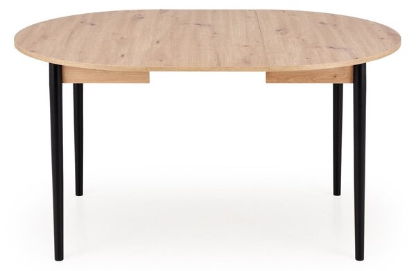 HALMAR Rozkládací jídelní stůl Pivot 102/141 cm dub artisan/černý buk