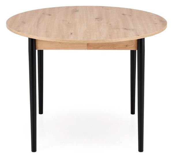 HALMAR Rozkládací jídelní stůl Pivot 102/141 cm dub artisan/černý buk