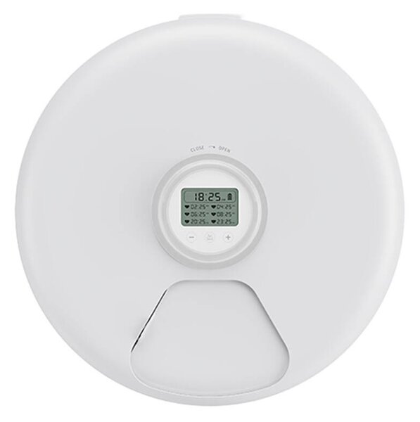 Automatické krmítko pro kočky Rojeco 2L v knoflíkové verzi
