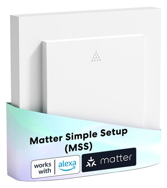 MEROSS MRS105MA-EU – inteligentní spínač pro rolety s připojením přes Wi-Fi (Matter) (balení po 4 kusech)