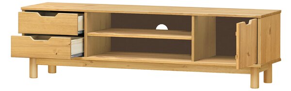 TV stolek 1 dveře + 2 zásuvky BONITO 2 vosk