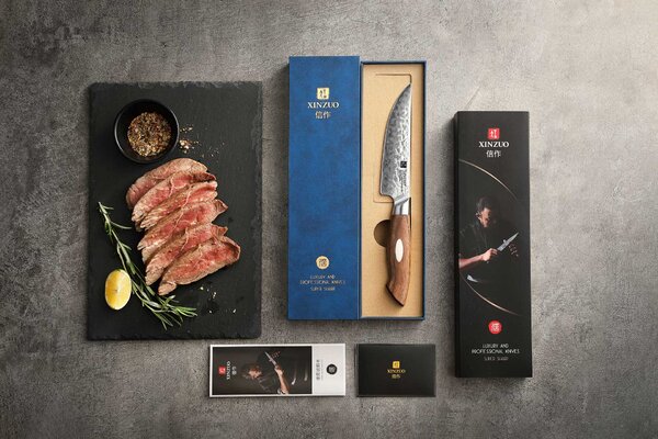 Steakový nůž XinZuo B46W 5"