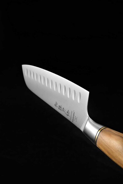 XinZuo Santoku nůž HezHen B30S 7"