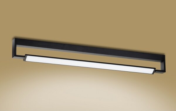 LED Koupelnové nástěnné svítidlo DEKSTER LED/36W/230V IP44 černá