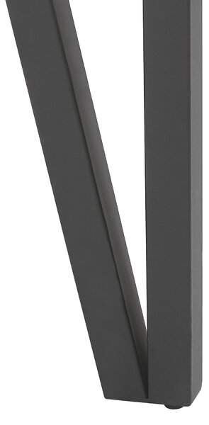 Jídelní stůl ADENA Šedý betonový efekt 150 cm 90 cm