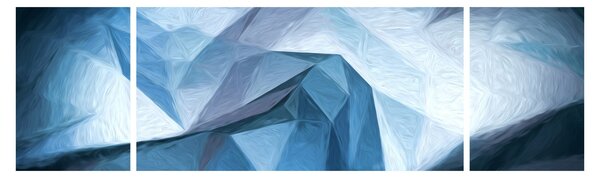 Obraz abstrakce (170x50 cm)