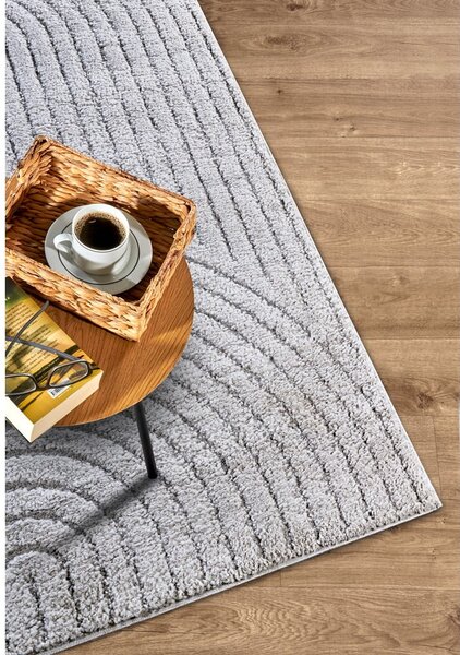 Světle šedý koberec 120x170 cm Panglao New York Light Grey – Elle Decoration
