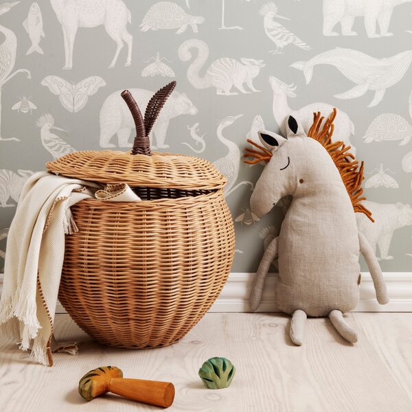 FERM LIVING Polštář Safari Horse, Natural