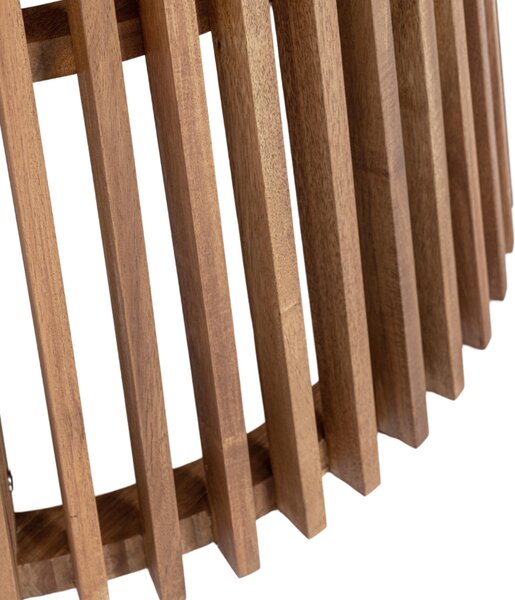 Bizzotto Dřevěný zahradní jídelní stůl Rodano 120 cm