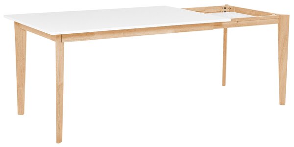 Rozkládací jídelní stůl SOLA Bílá 140/180 cm 90 cm