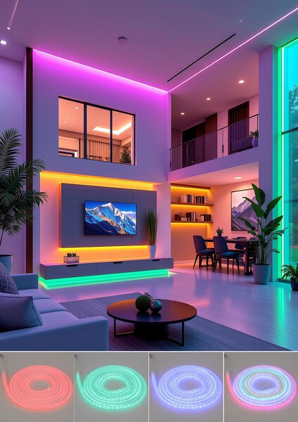 LED PÁSKA, 500 cm Novel - LED pásky
