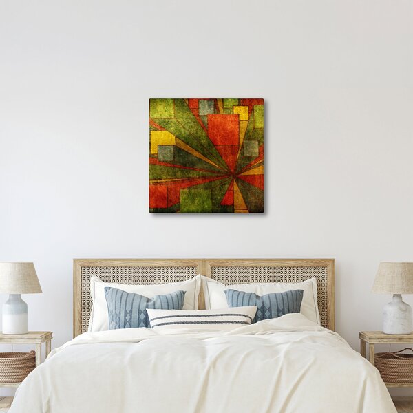 Obraz geometrické abstrakce (30x30 cm)