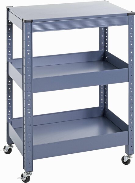 SERVÍROVACÍ VOZÍK, modrá, 50/32/75 cm - Barové vozíky, Online Only