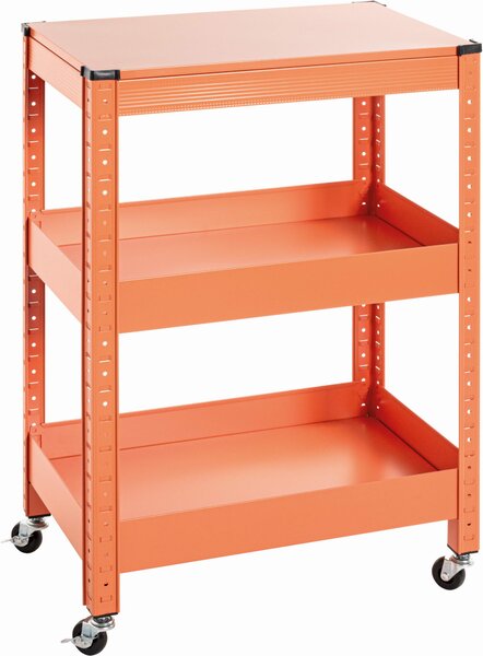 SERVÍROVACÍ VOZÍK, oranžová, 50/32/75 cm - Barové vozíky, Online Only