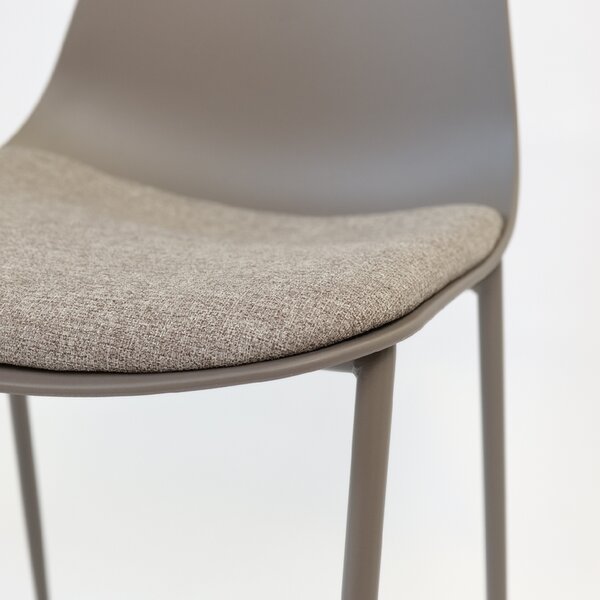 IDEPAR Designová jídelní židle BORETA - hnědá