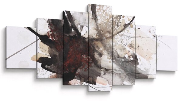 Obraz abstraktní malby (210x100 cm)
