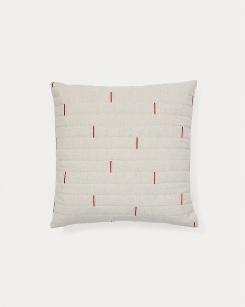 Povlak na polštář s příměsí lnu 45x45 cm Blaina – Kave Home