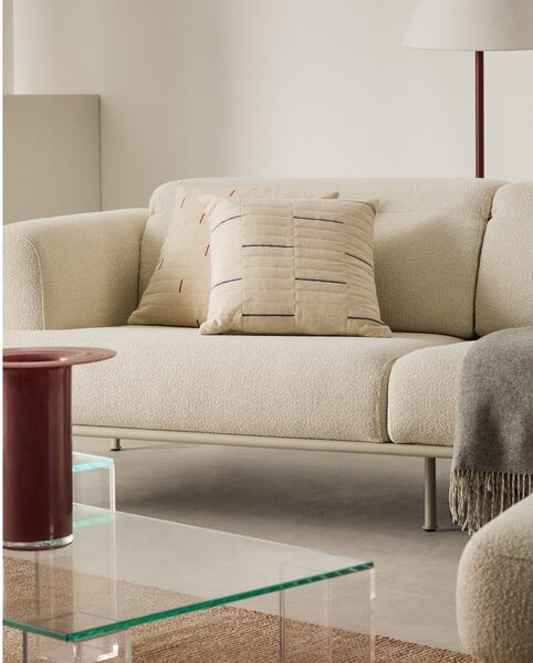 Povlak na polštář s příměsí lnu 45x45 cm Blaina – Kave Home