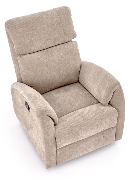 Relaxační křeslo Bomber (béžová)