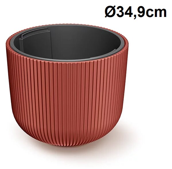 Květináč s vkladem MILLY měď Ø34,9cm