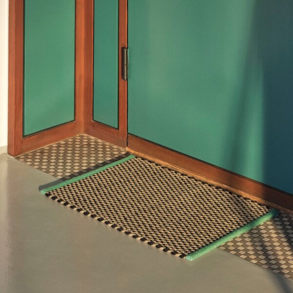 HAY Rohožka Door Mat, 70x50, Light Green