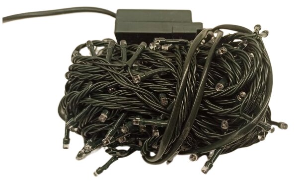 Vnitřní LED vánoční řetěz - růžová, 5m, 50 LED
