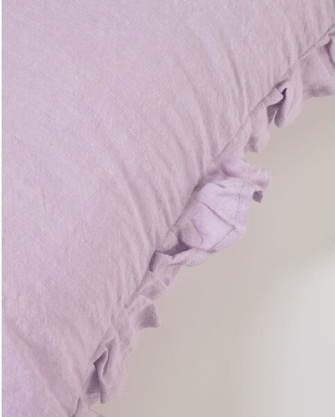 Povlak na polštář s příměsí lnu 45x45 cm Nacha – Kave Home