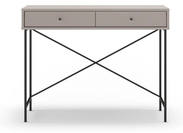 Marckeric Béžový toaletní stolek Titan 110 x 35 cm
