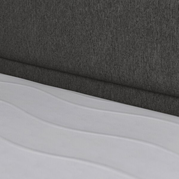 POSTEL BOXSPRING, 180/200 cm, antracitová MID.YOU - Postele s úložným prostorem, Online Only