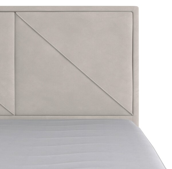 POSTEL BOXSPRING, 180/200 cm, krémová MID.YOU - Postele s úložným prostorem, Online Only