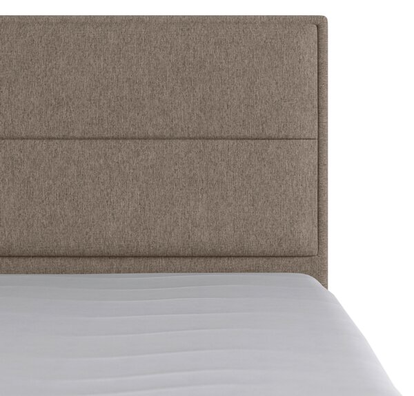 POSTEL BOXSPRING, 180/200 cm, béžová MID.YOU - Postele s úložným prostorem, Online Only