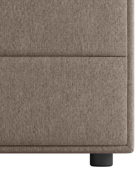 POSTEL BOXSPRING, 180/200 cm, béžová MID.YOU - Postele s úložným prostorem, Online Only