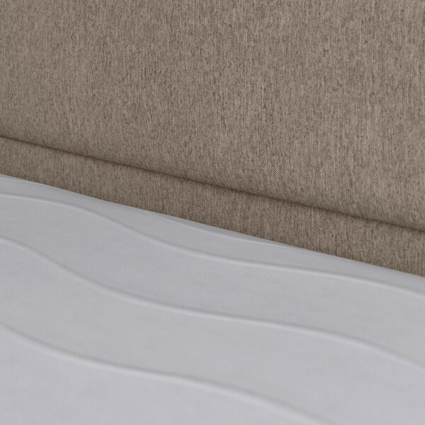 POSTEL BOXSPRING, 180/200 cm, béžová MID.YOU - Postele s úložným prostorem, Online Only