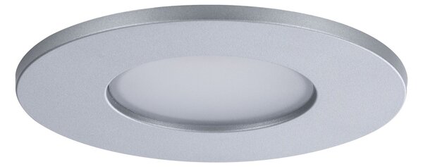 Paulmann 99933 Calla, set kulatých výklopných bodovek v úpravě kartáčovaný hliník, 3x5,2W LED 4000K, stmívatelné, prům.9cm, IP65