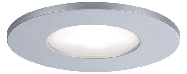 Paulmann 99933 Calla, set kulatých výklopných bodovek v úpravě kartáčovaný hliník, 3x5,2W LED 4000K, stmívatelné, prům.9cm, IP65