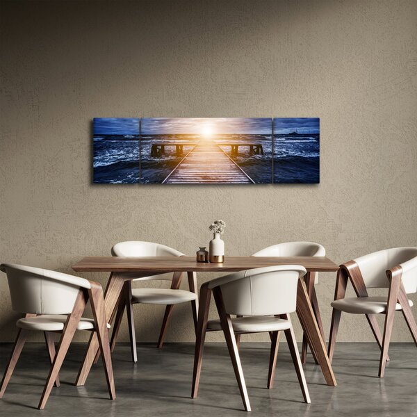 Obraz mola se sluncem (170x50 cm)
