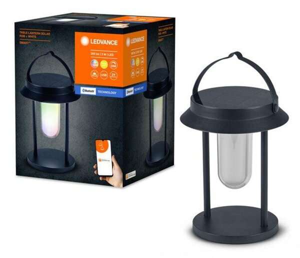 LEDVANCE SMART+ BT Table Lantern Solar solární stolní lampa RGB + W 4058075763784