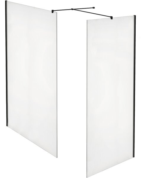 Roca District sprchová zástěna walk-in 80 cm /průhledné sklo AMP718080M